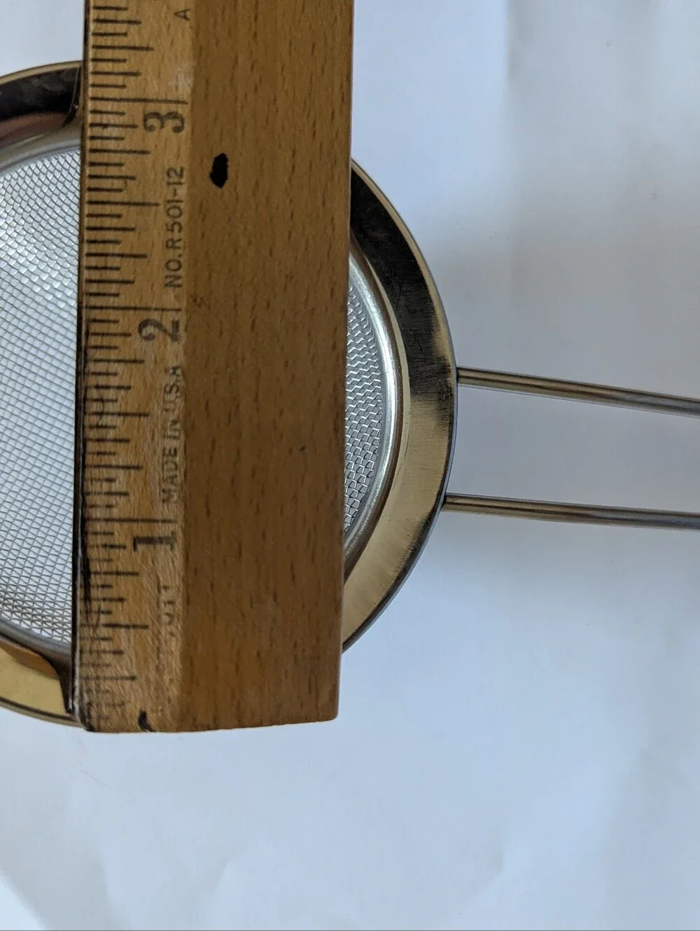 Fine Mesh Handheld Strainers in Silver - Set of 2